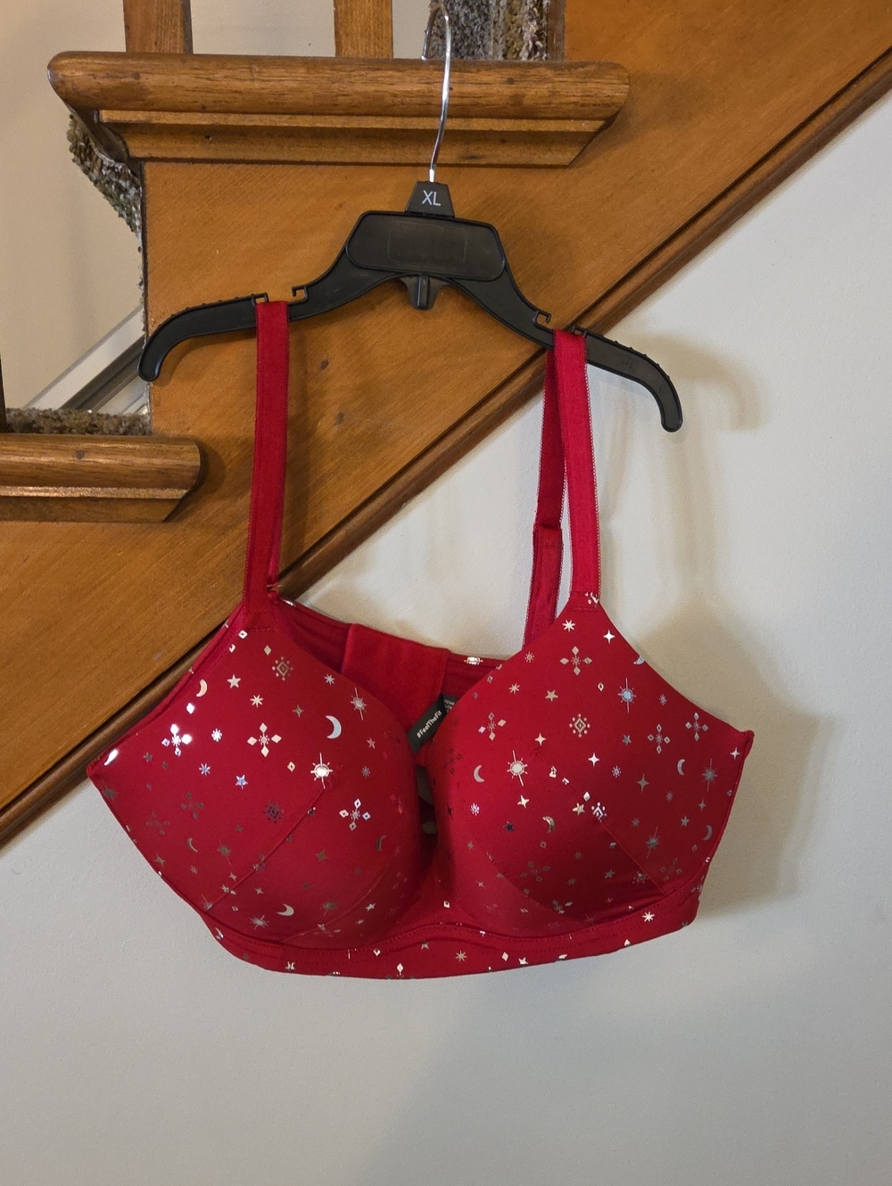 torrid Red Star & Moon Print Bra